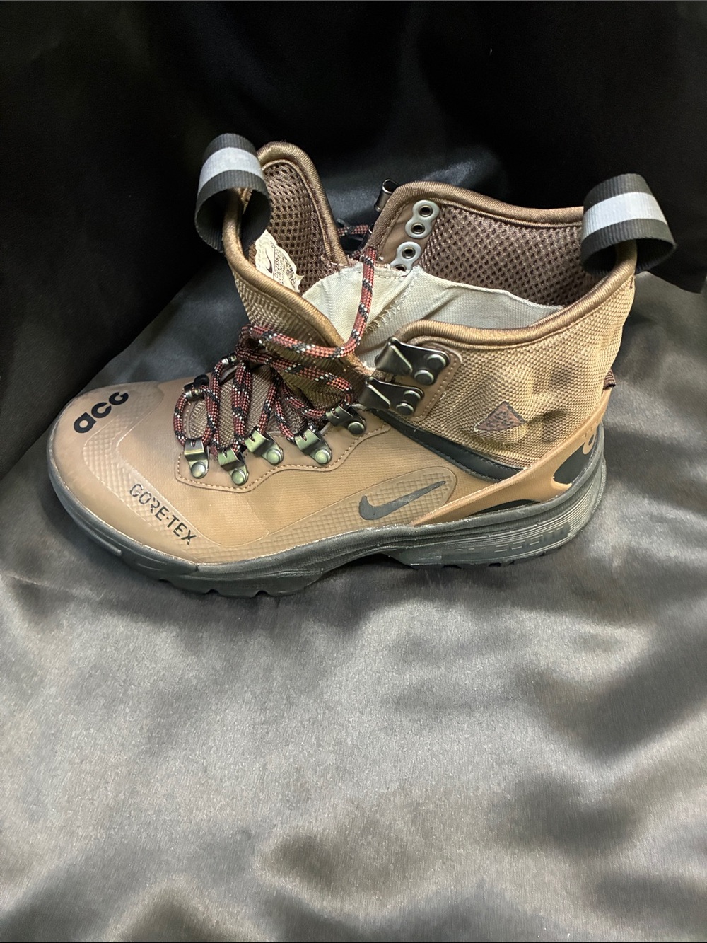 Nike ACG Men’s Brown Gore-Tex Lace-Up Hiking Boots Size 5 - Picture 11 of 16